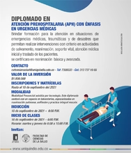 Diplomado Atención Prehospitalaria