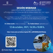 Maestría en Ciencias Universidad de Los Lagos en Chile