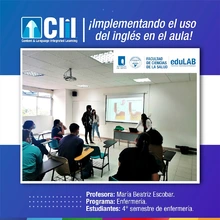 Facultad Ciencias de la salud implementa Proyecto CLIL - EduLAB