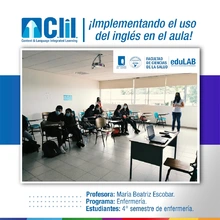Facultad Ciencias de la salud implementa Proyecto CLIL - EduLAB