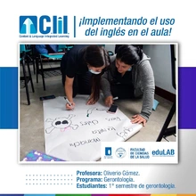 Facultad Ciencias de la salud implementa Proyecto CLIL - EduLAB