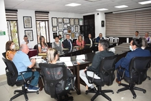 Acto de posesión de nuevos funcionarios uniquindianos el 15 de febrero de 2022