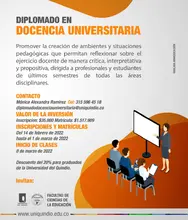 Diplomado en Docencia Universitaria