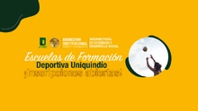 Escuelas de Formación Deportiva