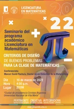Seminario matemáticas