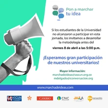 Pon a marchar tu idea va a hasta el viernes