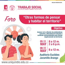 Foro Otras formas de pensar y habitar el territorio