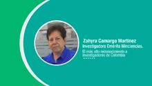Zahyra Camargo Martínez, investigadora emérita Minciencias