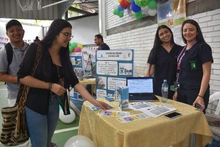 Gerontología brilló con la Feria de Socialización de Prácticas Formativas este 1° de junio