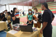 Gerontología brilló con la Feria de Socialización de Prácticas Formativas este 1° de junio