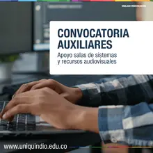 Convocatoria auxiliares