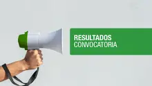 Resultados Convocatoria