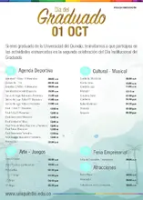 Programación Dia del Graduado