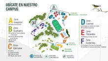 Mapa guía del campus