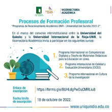 Cursos Procesos de Formacion Profesoral