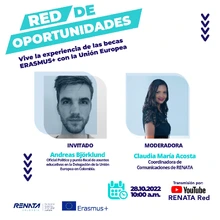 Red de Oportunidades, Vive la experiencia de las becas ERASMUS+ con la Unión Europea.