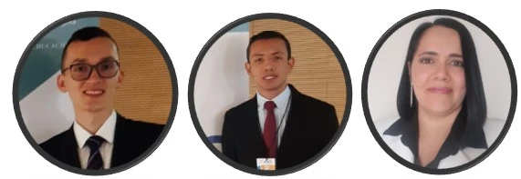 Foto estudiantes y profesor