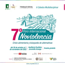 El VII Foro Internacional de NoViolencia se enfoca en la crisis alimentaria y sus soluciones