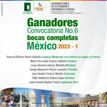Ganadores Convocatoria