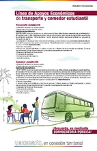 Línea de apoyos económicos